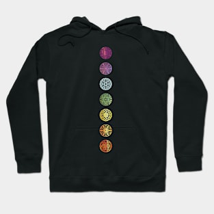 Chakras Mandalas Sacred Geometry Hoodie